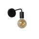 SCOTT Wall Light E27 L20  H12cm Black