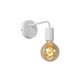 SCOTT Wall Light E27 L20  H12cm White