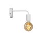 SCOTT Wall Light E27 L20  H12cm White