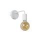 SCOTT Wall Light E27 L20  H12cm White