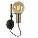 MALCOLM Wall light E27/60W  Black