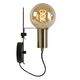 MALCOLM Wall light E27/60W  Black