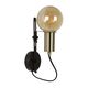 MALCOLM Wall light E27/60W  Black