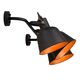 PIA Wall llight 3xE27/60W Satin Black/Satin gold