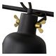 PIA Wall llight 3xE27/60W Satin Black/Satin gold