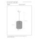 MESH Pendant Ø 35cm E27/40w Satin Brass