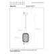 MALOTO Pendant Ø 20cm E27/40W Green/Messing