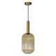 MALOTO Pendant Ø 20cm E27/40W Amber/Messing