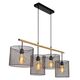 BASKETT Pendant 4xE27 L107cl Black