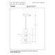 TYCHO Pendant 6x G9/28W Satin Brass