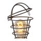 ZYCH Table Lamp E27 H29cm Ø14cm Rost Brown