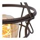 ZYCH Table Lamp E27 H29cm Ø14cm Rost Brown