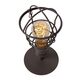 ZYCH Table Lamp E27 H29cm Ø14cm Rost Brown