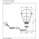 ZYCH Table Lamp E27 H29cm Ø14cm Rost Brown