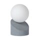 LEN Table Lamp G9excl Ø10 H16cm Grey