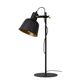 PIA Table lampo 1xE27/40W Satin Black/Satin gold