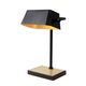 LANCE Desk lamp E27/40W Black/Satin Brass