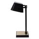 LANCE Desk lamp E27/40W Black/Satin Brass