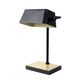 LANCE Desk lamp E27/40W Black/Satin Brass