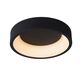 TALOWE LED Ceiling Light Ø30cm 80W 3000K Black