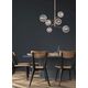 ALARA Pendant 6x 1.5W G4  Gold/Smoke Glass