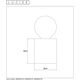 PABLO Table Lamp E27 L8cm W8mc H9cm  White