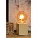 PABLO Table Lamp E27 L8cm W8mc H9cm  Wood