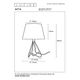 GITTA Table Lamp E14 H30cm Chrome