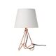 GITTA Table Lamp E14 H30cm Red Copper