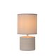 GREASBY Table Lamp E14 H26cm Cream
