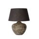 RAMSES Table Lamp E27 H48cm Rust Brown