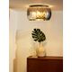 PEARL Ceiling Light H21 D40cm 5xG9/4W excl