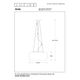 PEARL Pendant H21 D40cm 5xG9/4W excl