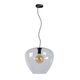 SOUFIAN Pendant 1x E27 H159cm D40cm Clear Glass