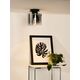 OWINO Ceiling Light GU10 LED Ø 20cm Black/Smoke Gl