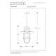 MASSON Pendant  E27/40W Yellow