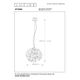 ATOMA Pendant Ø60cm 5xG9excl Rust