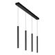 LORENZ Pendant  LED  4x4W Black Matte