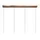 LORENZ Pendant  LED  4x4W Satin Copper