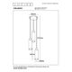 ORLANDO Pendant 3xE27/60W Black/Smoke Glass