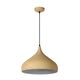 WOODY Pendant E27 D42 H30cm Clear Wood