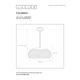 COLANDO Pendant E27 Ø52cm Grey
