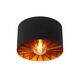 ZIDANE Ceiling light E27/15W Ø 30cm Black/Gold