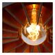 ZIDANE Ceiling light E27/15W Ø 30cm Black/Gold