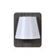 IDAHO Wal Light E14/15W 25/20/15.5cm Grey