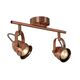 CIGAL Spot LED 2xGU10/5W 350LM 2700K Red Copper