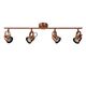 CIGAL Spot LED 4xGU10/5W 350LM 2700K Red Copper
