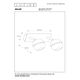BINARI Spot LED 2x 5W 2700K  L30 W10 H14.5cm Black