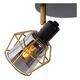 NILA Ceiling spotlight 2x E14/25W Black/Smoke glas