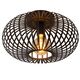 MANUELA Ceiling Light 1xE27 Ø40cm Black